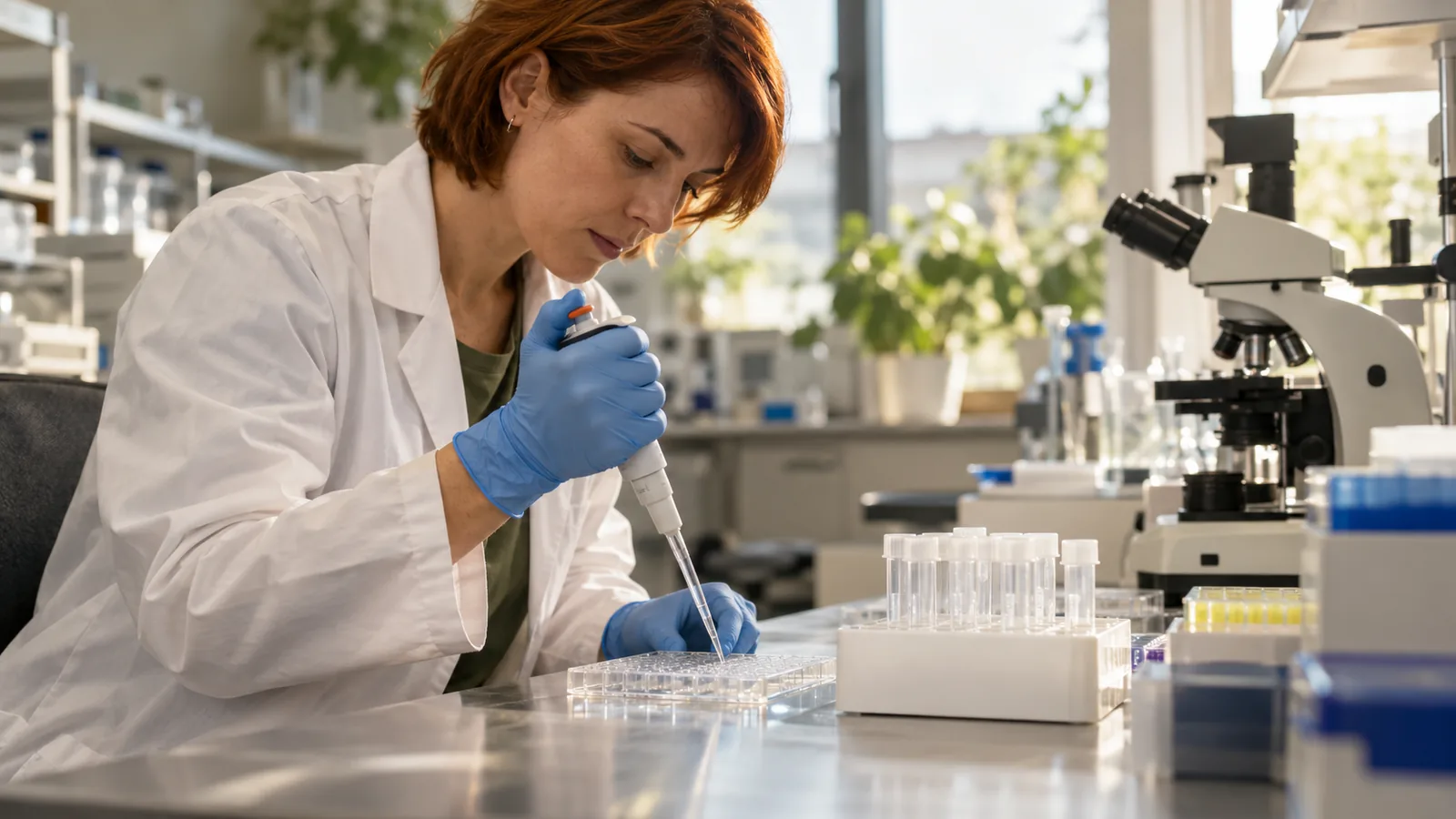 Laboratory assay plate prepared for cardiovascular signaling research