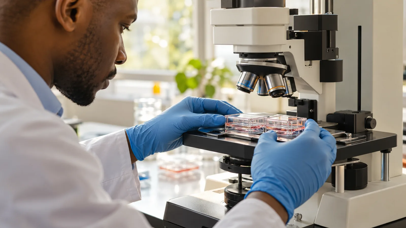 Paired culture chambers used in molecular targeting research