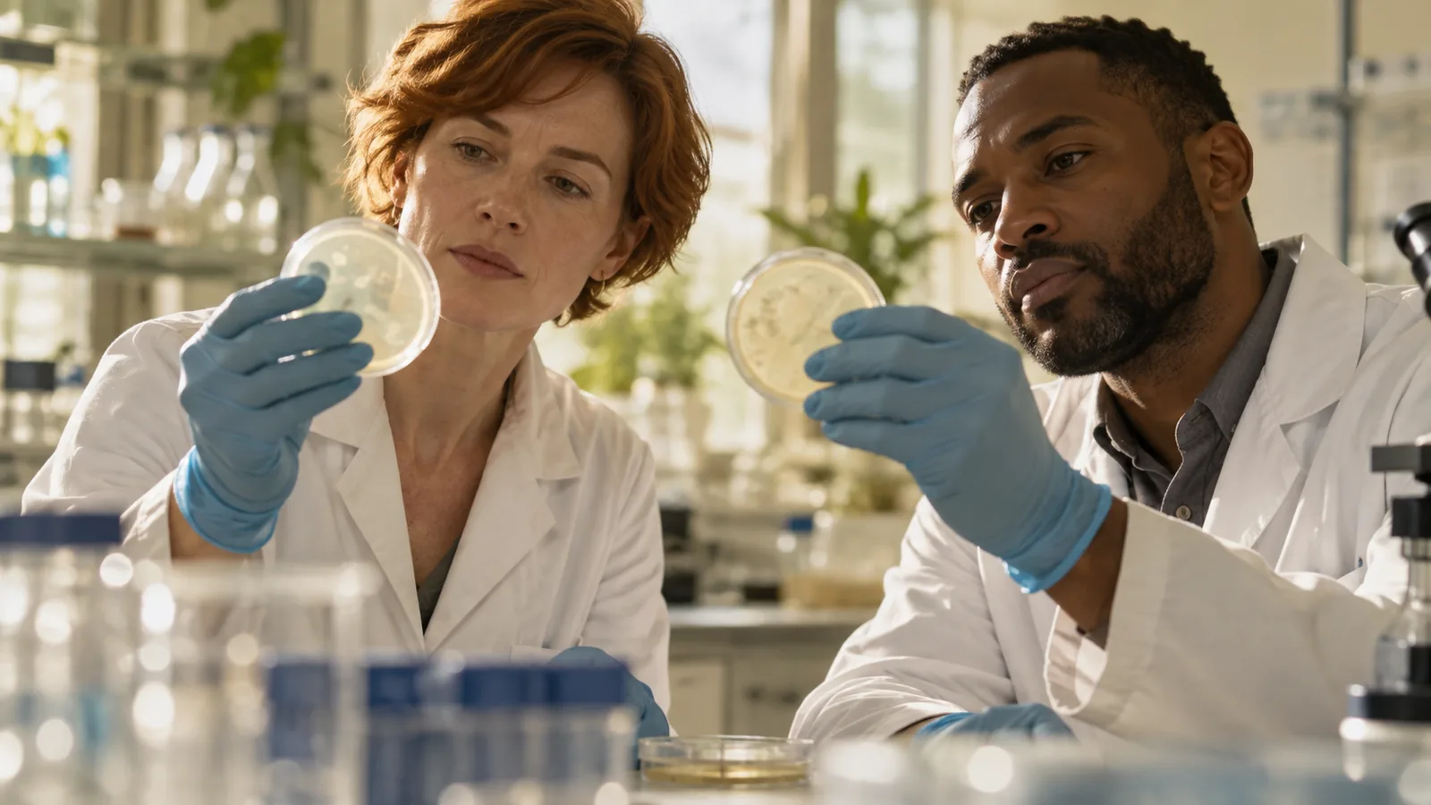 Paired culture dishes prepared for immune regulation research